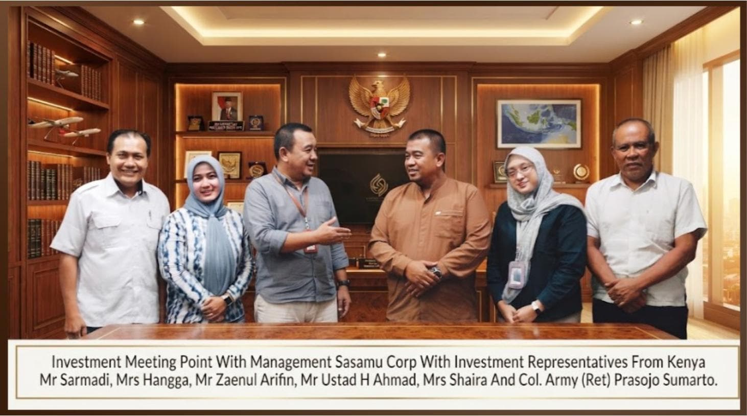 Pertemuan Investasi dengan Delegasi Kenya